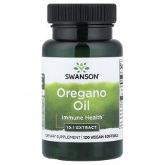 Swanson, Oregano Oil 10:1 Ext 150 мг, 120 гель.капс.