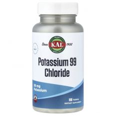 KAL, Potassium  Chloride, 99 мг, 100 табл.