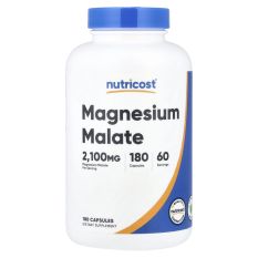 Nutricost, Малат магния, 180 капс.