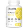UltraSupps, Витамин д3 2000 IU, 180 гель. капс.