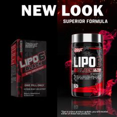 Nutrex, Lipo-6 BLACK  ULTRA CON V2, 60 капс.