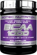 SCITEC NUTRITION, BCAA 1000, 300 капс.