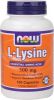 NOW, Lysine 500 мг, 100 таб.