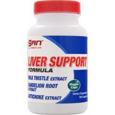 SAN, Liver Support Formula, 100 капс.