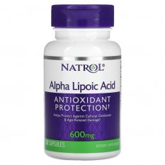 Natrol, Alpha Lipoic Acid 600 мг. 30 капс.