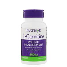 Natrol, L-Carnitin 500 мг, 30 капс.