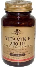 Solgar, Vitamin E 200 IU, 100 гел. капс.