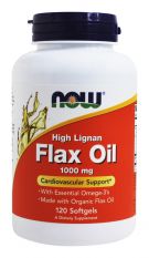 Now, Flax  Oil 1000 мг, 120 гел. капс.