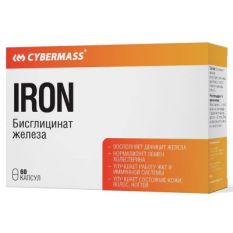 CyberMass, IRON 18 мг, 60 капс.