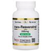 California Gold Nutrition, trans-Resveratrol 200 мг, 60 капс.