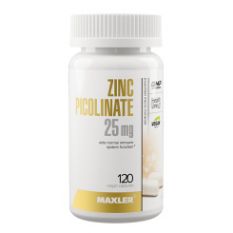 Maxler, Zinc Picolinate 25 мг. 120 капс.