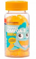 Biopharma, Trippel Omega-3 Barn для детей 120 капс.