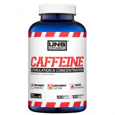 UNS, CAFFEINE 200 мг. 100 капс.