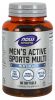 NOW, Mens active sports multi, 90 гел. капс.