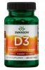 Swanson, Vitamin D3  5000 IU (125mcg) , 250 гел. капс.