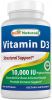Best Naturals, Vitamin D3 10000 IU, 240 гел. капс.