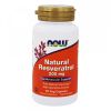 NOW, Natural Resveratrol 200 мг. 60 капс.