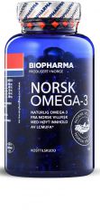 BIOPHARMA,  Norsk  Omega-3, 160 капс.