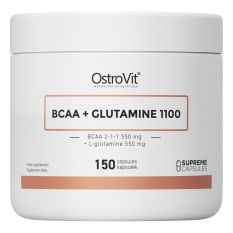 Ostrovit, BCAA + GLUTAMINE 1100 , 150 капс.