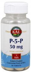 KAL, P-5-P (Форма коэнзима B-6) 50 мг. 50 таб.
