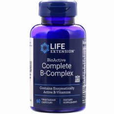 Life Extension,  BioActive Complete B-Complex, 60 капс.