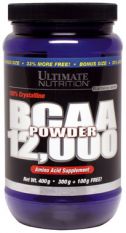 Ultimate Nutrition, BCAA 12 000 powder, 400 г.