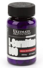 Ultimate Nutrition, L-Carnitine 500 мг. 60 таб.