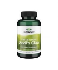 Swanson, Devils Claw 500 мг, 100 капс.