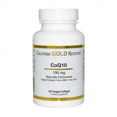 California Gold Nutrition, CoQ10 100 мг, 120 капс.