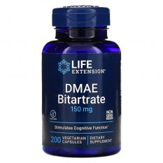 Life Extension, DMAE Bitartrate 150 мг, 200 капс.