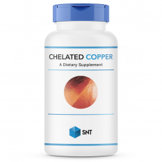 SNT, Chelated Copper 2,5 мг. 60 таб.
