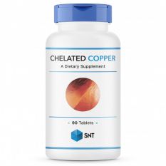 SNT, Chelated Copper 2,5 мг. 90 таб.