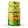 ORZAX, Vitamin D3 250 mg(10000IU), 120 гел. капс.