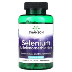 Swanson, Selenium 100 mcg, 300 капс.