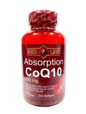 Ares Labs,  Absorption CoQ10 100 мг, 240 гель. капс.